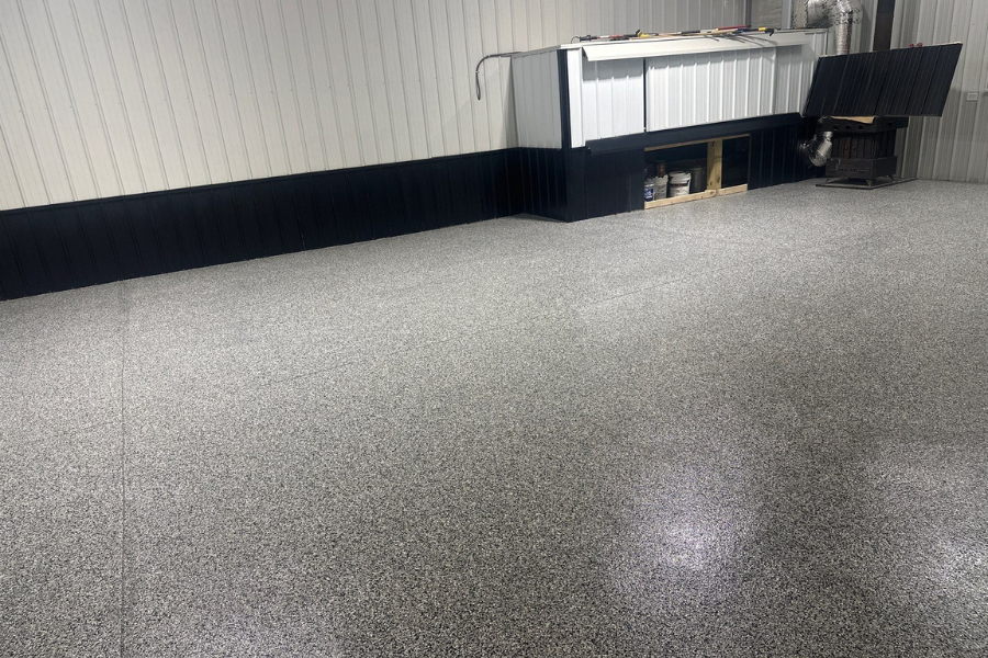 Durable Concrete Coating Grarage