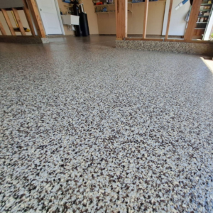 Close up of Asteroid Garage Floor