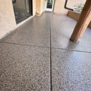 Close up of Mercury Patio Floor