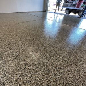 Close up of Uranus Garage Floor