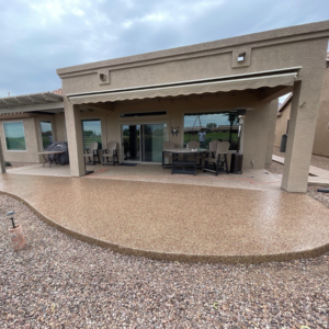 Patio with Mars Flooring