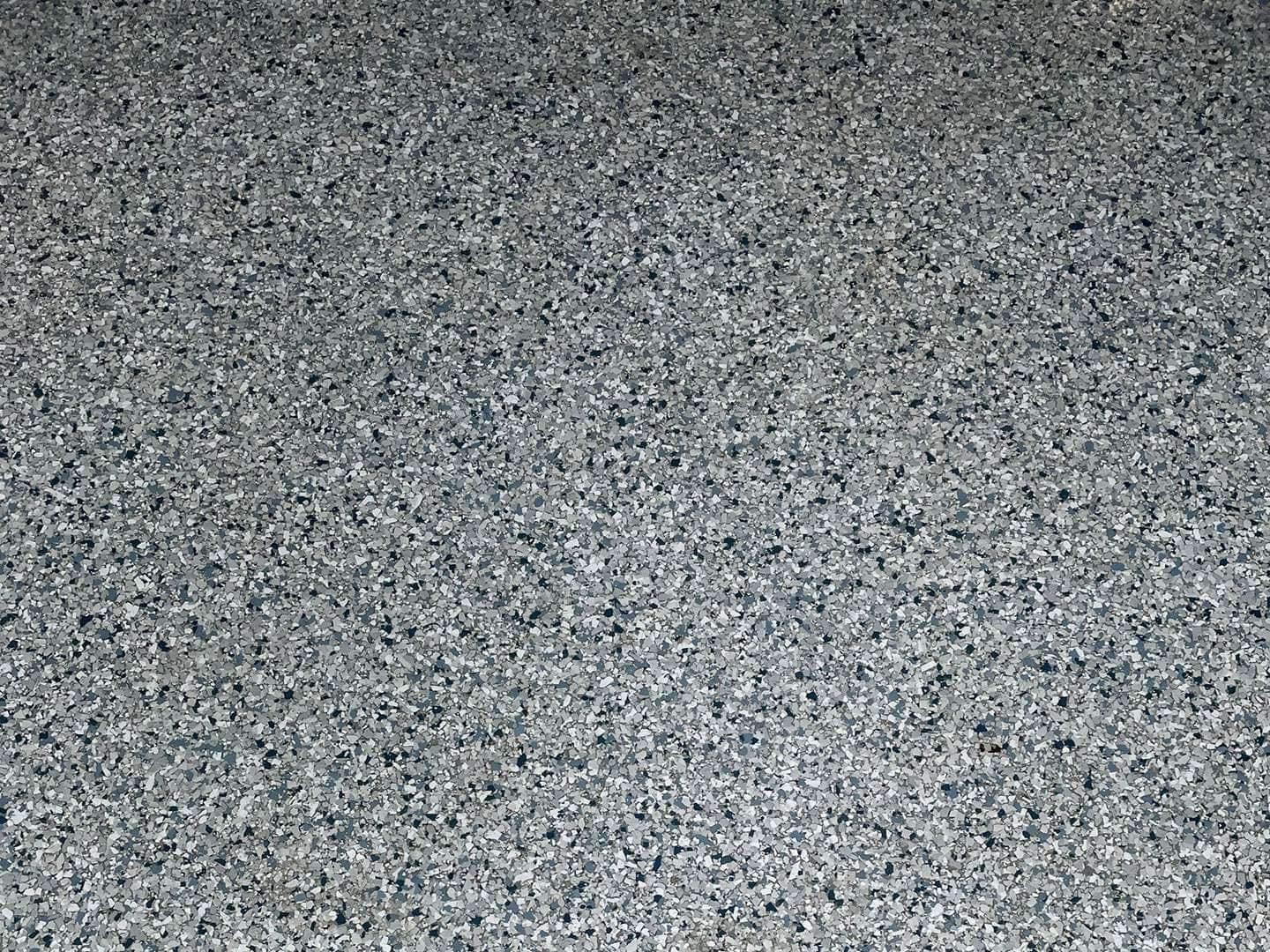 Garage floor with polyaspartic coating from Galaxy better than epoxy coatings