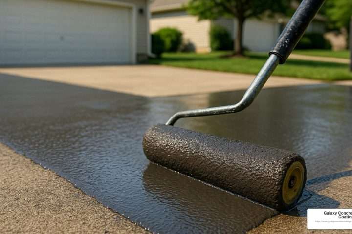 concrete driveway sealer