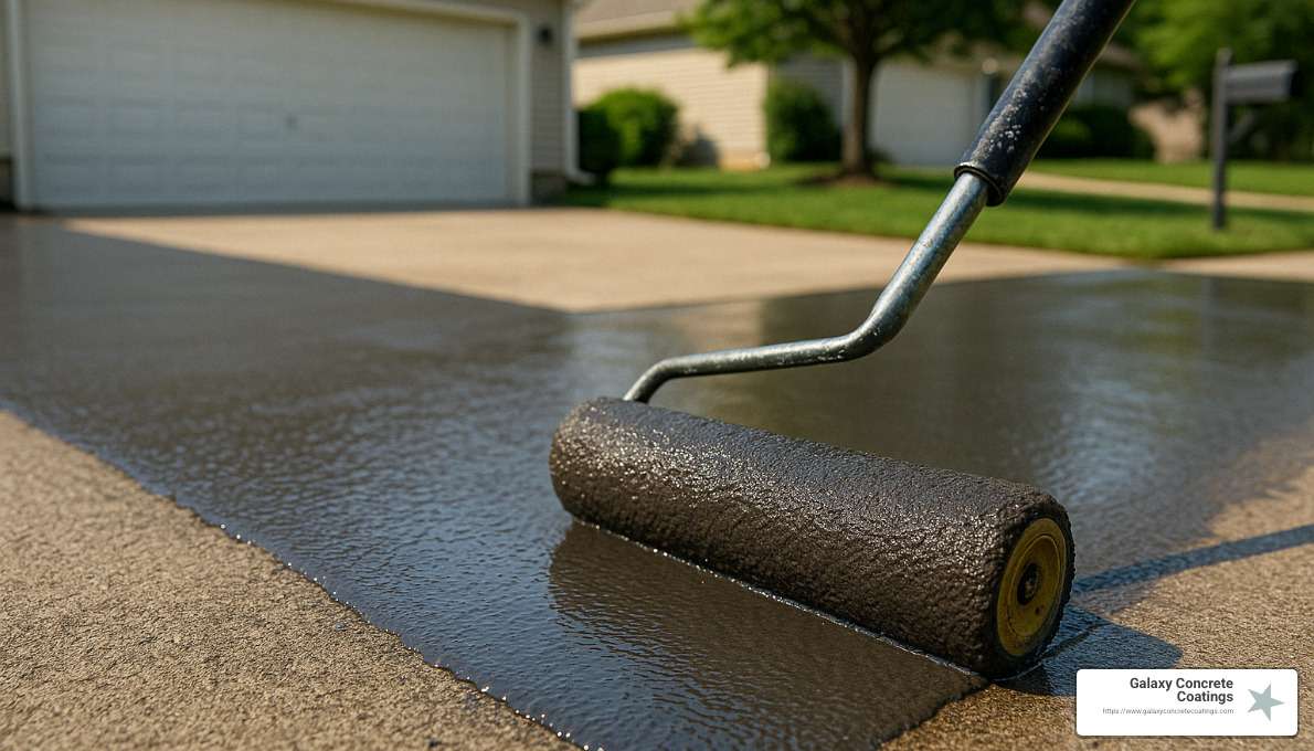 concrete driveway sealer