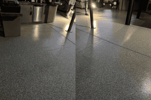 Patio pics after the Galaxy Concrete Coating transformation.