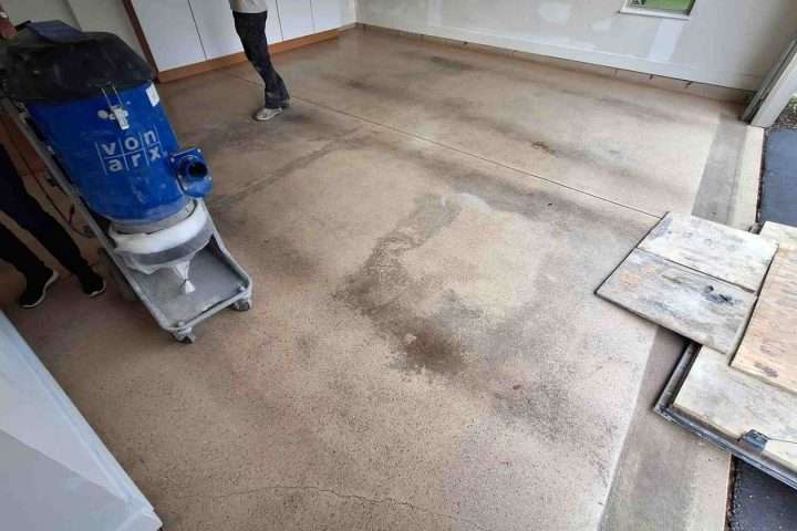 concrete floor installation process