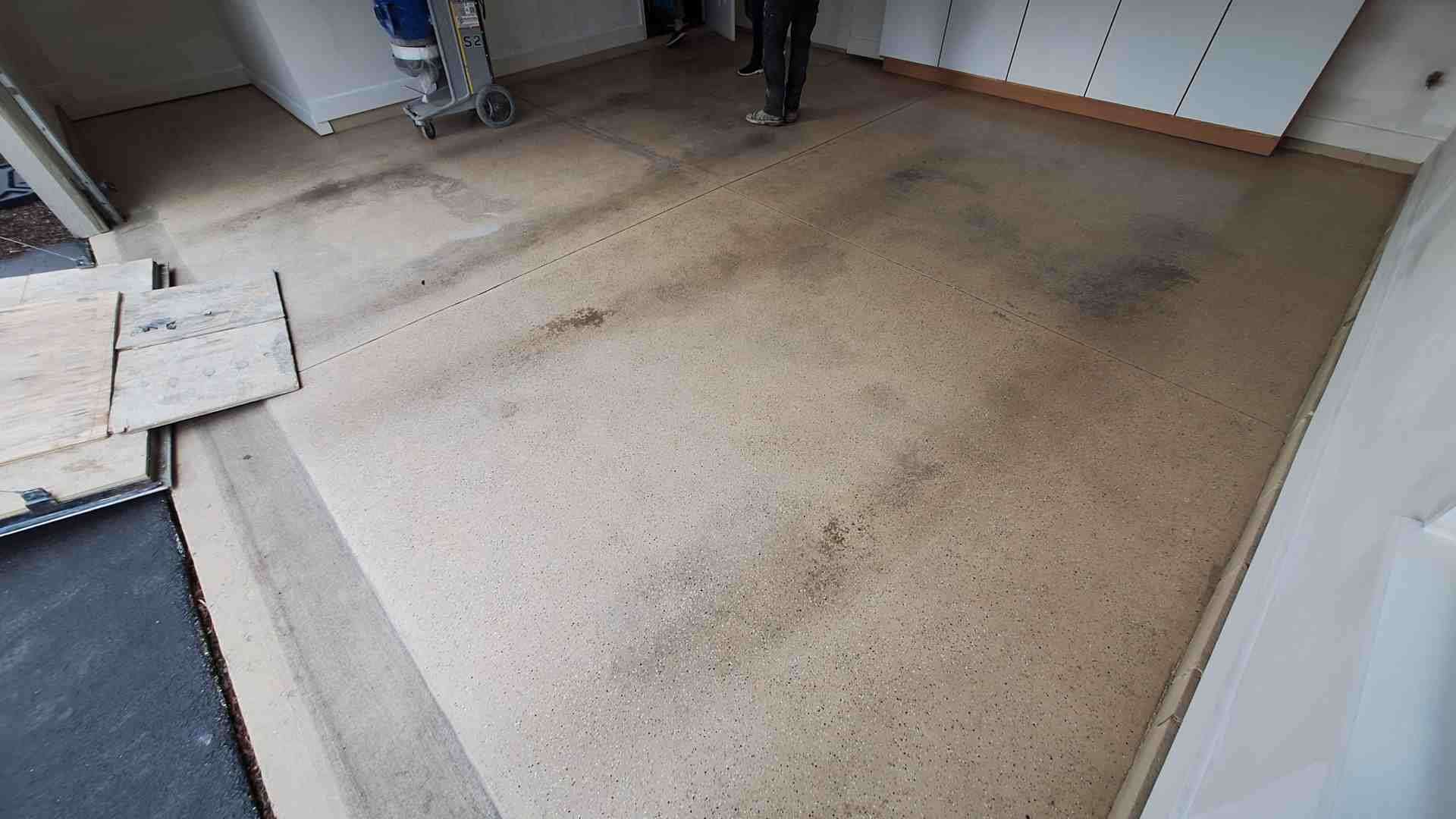 epoxy garage floor issues