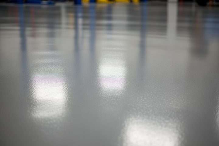 auto shop floor coating image