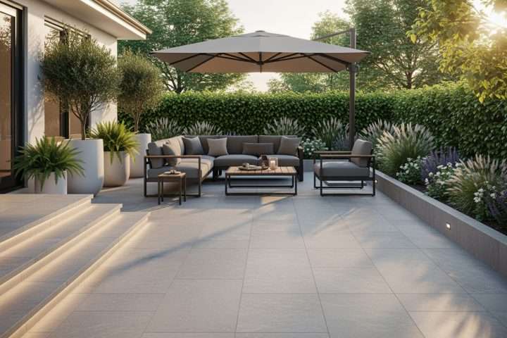 cement patio floor coverings image