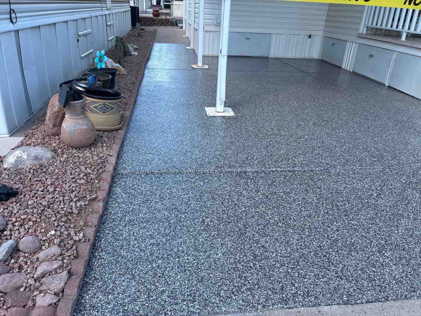 weatherproof outdoor flooring image
