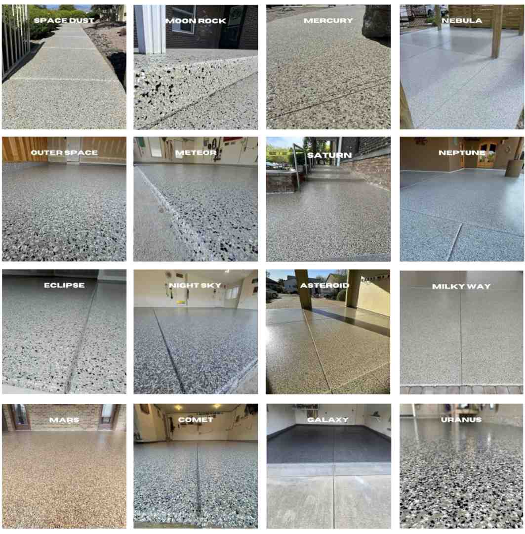 polyaspartic floor coating colors guide image