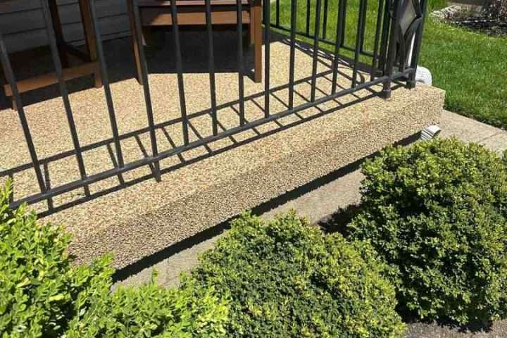 remove concrete skim coat on porch image